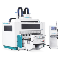 Machine de tournage et de fraisage CNC automatique 5 axes de haute précision, type portique à quatre stations, pour meubles en bois, fournisseur de Foshan