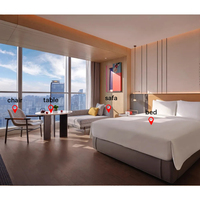 Hotel-Gästezimmer-Möbel Komplettset Maßgefertigte Ausstattung Kommerzielle Hotel-Schlafzimmermöbel