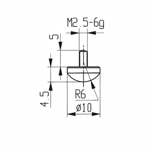 Instrumentos de medición Comparadores y puntas Piezas y accesorios de instrumentos esenciales para comparaciones efectivas - Product Image 1