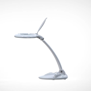 Lampe Loupe de Bureau Mains Libres 5 Dioptries LED Économe en Énergie avec Lumière et Support – Équipement de Beauté - Product Image 3