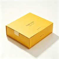 Boîte de présentation personnalisée pour chocolats et desserts avec séparateurs, encre de soja, boîte en papier pour bonbons, boîte à gâteaux et biscuits de haute qualité, vente en gros