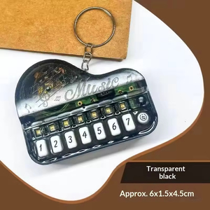 Mini <span class=keywords><strong>Piano</strong></span> Portable JM pour Enfants, <span class=keywords><strong>Piano</strong></span> Électronique Haute Qualité, Pendentif Porte-clés Lumineux, Jouet Créatif Interactif - Product Image 3