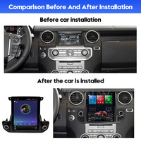Land Rover Discovery 4 2009-2016 için Android 13 araba radyo GPS navigasyon araç ses Apple Carplay DSP multimedya Video oynatıcı