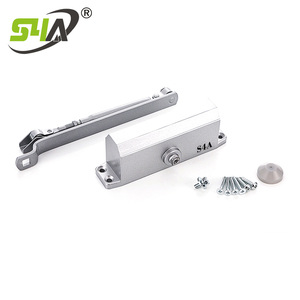 Cierrapuertas hidráulico ajustable automático de aluminio abierto On-Hold <span class=keywords><strong>con</strong></span> brazo fuerte 80-120KGS - Product Image 6