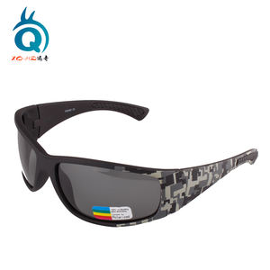 カスタムロゴ黒ポロ偏光スポーツサングラス卸売デザイナー屋外スポーツメガネ - Product Image 4