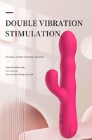 Vibrateur clitoridien et point G en silicone liquide ultra-doux, 20 fréquences, étanche, rechargeable par USB, jouet sexuel pour