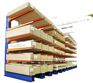 Warehouse Raw Material Storage Steel Shelf Cantilever Racking
