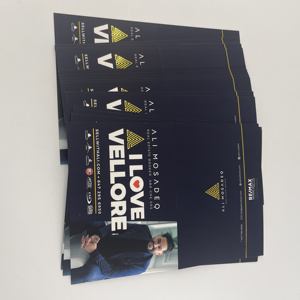 Quantité minimale de commande bas meilleures ventes cartes pliées cartes papier avec impression - Product Image 5