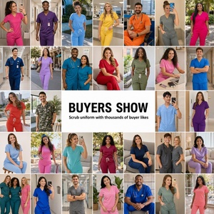 Custom Logo Medical <strong>Scrubs</strong> Sets Wholesale Nursing Medical <strong>Apparel</strong> Uniforms for Women and Man Hospital <strong>Scrubs</strong> Manufacturer - Product Image 4