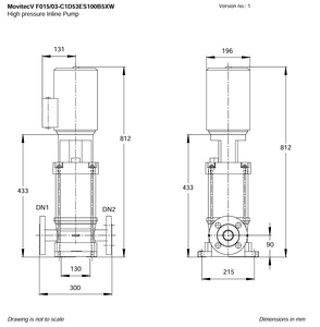 Pompa KSB Movitec VF15-3 Può Sostituire Grundfos <span class=keywords><strong>WILO</strong></span> Sylem Sulzer Ebara DA B CNP Pompa ad Alta Pressione per Trattamento Acque - Product Image 5
