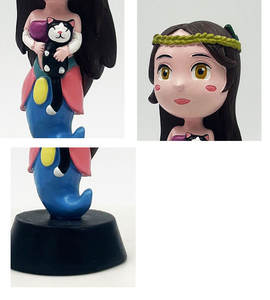 Personaggio dei cartoni animati di vendita calda che scuotono la testa bambola ornamento in resina montata per auto figurina artigianale - Product Image 5