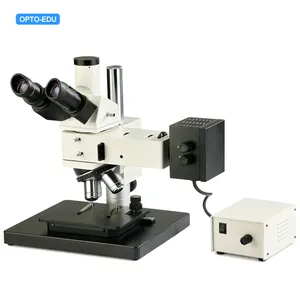 Microscopio OPTO-EDU metalográfico trinocular, A13.0212