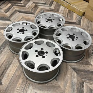 Jantes en alliage concaves argentées 16x7.5 ET38 CB66.6 pour <span class=keywords><strong>Mercedes</strong></span> <span class=keywords><strong>W124</strong></span> W140 W126 Garantie de 3 ans - Product Image 2