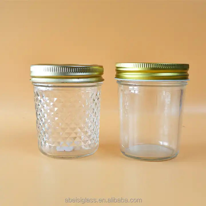 Glass Jar Supplier Wholesale Wide Mouth Mason Jars 8 Oz 16 Oz