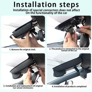 Enregistreur vidéo HD 4K pour Toyota Camry <span class=keywords><strong>2021</strong></span>, caméra embarquée avec deux objectifs DVR avant et arrière, GPS, plug and play - Product Image 4