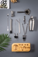 Best-seller Mandot Premium Metal Bar Tool Set Comprend Cocktail Shakers Jigger Muddler pour Barman & Cadeaux