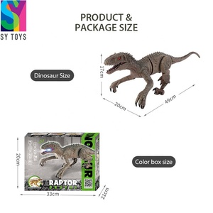 Modèle de <span class=keywords><strong>dinosaure</strong></span> électrique radiocommandé SY 2.4g <span class=keywords><strong>Jurassic</strong></span> <span class=keywords><strong>World</strong></span> Brutal Raptor RC, marche et course - Product Image 5