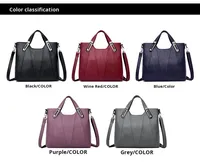 Sac fourre-tout d'été vintage de luxe pour femme en PU, grande capacité, doublure en coton, antivol, avec bandoulière et fermeture éclair