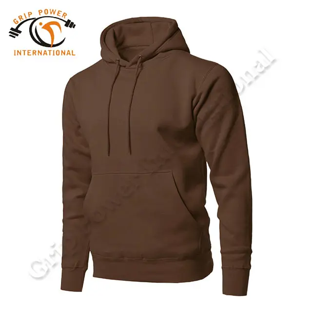 Kangaroo pullover kantong hoodie bulu katun | Hoodie kualitas jahitan halus | Hoodie olahraga pria