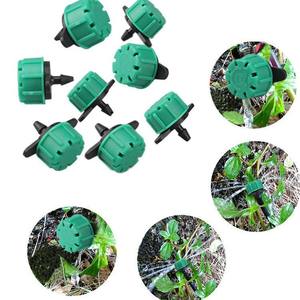 Microaspersor Verde Octagonal de 8 Orificios con Flujo Ajustable de 360 Grados para Riego Agrícola y Hortícola - Product Image 2