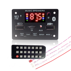 USB ve TF kart yuvası ile kablosuz araba MP3 çalar modülü USB dekoder kurulu FM radyo erişim - Product Image 1