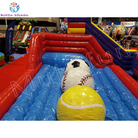 Grand parcours d'obstacles gonflable en PVC Wipeout Xtreme avec souffleur inclus, certifié CE, garantie 12 mois