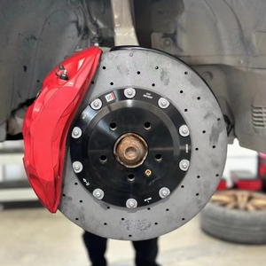 390mm * 36mm carbone céramique disque de frein disque Rotor carbure de silicium revêtement CCB grand Kit de rupture pour <span class=keywords><strong>mercedes</strong></span>-benz SLS AMG - Product Image 1