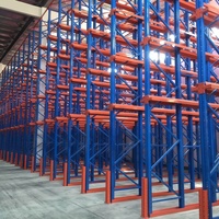 Stockage durable d'entrepôt de FIFO de support de palette en acier résistant à haute densité