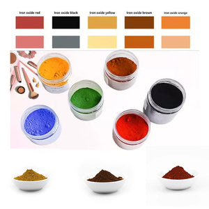 Blush, ombretto, matita per sopracciglia, pigmento per trucco, ossido di ferro per uso industriale: rosso, marrone <span class=keywords><strong>scuro</strong></span>, marrone <span class=keywords><strong>chiaro</strong></span>, giallo - Product Image 2