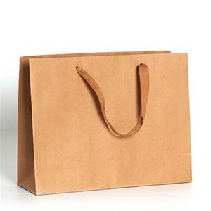 Sac cadeau alimentaire personnalisé en carton kraft avec logo personnalisé KM, couleur personnalisée, impression flexo UV 8 couleurs, taille personnalisée, tendance - Product Image 3