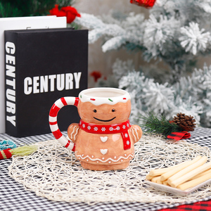Redeco Creative <strong>Christmas</strong> Series Coffee Water Milk Tea Snowman Mug Cute <strong>Christmas</strong> Cup Ceramic <strong>Christmas</strong> Mug for <strong>Gifts</strong> - Product Image 4