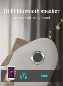 Luxus tragbarer Massage stuhl Elektrische Schwerelosigkeit Ganzkörper massage stühle mit Fuß rollen Musik stuhl Massage - Product Image 5