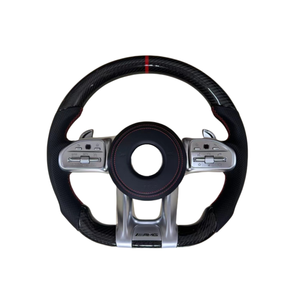 <span class=keywords><strong>Prix</strong></span> de gros pour le volant en fibre de carbone véritable Mercedes Benz, housse de volant AMG GT - Product Image 4