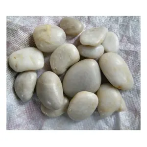 White River Decorative Round Pebble Stones Natural Landscaping Garden Driveway Cheap Wholesale Tumbled Cobbles Pebbles