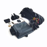 Kits de Conversión ACT CNG/LPG ECU MP48 6604 ECU de 4 Cilindros con Arnés de Cableado, Kit Secuencial de Inyección de Combustible GNC/GPL
