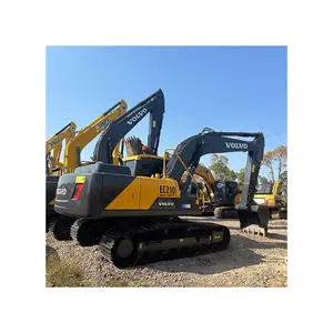 高效重型履带式挖掘机机械施工设备二手挖掘机沃尔沃EC210道路机械