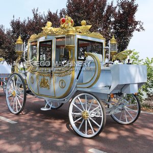 Nouvelle Arrivée de la Fabrique de Calèches Royales : Calèche Royale Électrique Élégante de Haute Qualité pour Mariages - Product Image 2