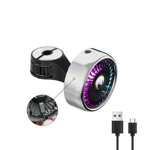 החדש אחורי מושב רכב מאוורר USB רב פונקצית וו מאוורר חשמלי מיני מאוורר אחורי אספקת רכב