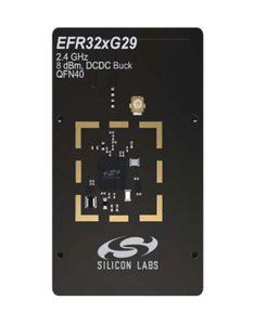 Kits de développement XG29-RB4412A Kit de carte radio sans fil EFR32xG29 + 8 DBm (Buck) comprenant des modules WiFi - Product Image 1