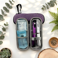 Bolsa Refrigerante Portátil para Insulina KQ, Multicolor, Mini, de EVA, con Paquete de Hielo, Bolsa Térmica Médica para Viajes y Almacenamiento de Medicamentos al Aire Libre