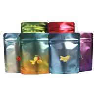 Sacs Mylar Ziplock personnalisés imprimés, anti-odeur, pour herbes, en matériaux recyclés, 3,5g, pour emballage de bonbons, gommes, biscuits et aliments