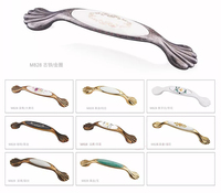 Poignées de meuble en alliage de zinc et d'aluminium multicolores durables de haute qualité pour accessoires de meubles de cuisine et de bureau - Vente en gros