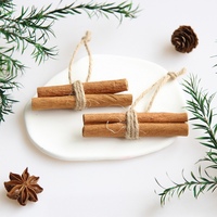 Ornamen Buah Kering Natal Bunga Kering Kerucut Pinus Irisan Jeruk Gulungan Kayu Manis Alat Peraga Fotografi Jenis Daun