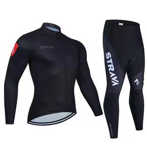 Conjunto de Ropa de Ciclismo de Montaña de Manga Larga, Secado Rápido, Transpirable, Nailon/Cachemira, para Niños, Patinaje sobre Ruedas, Bicicleta - Product Image 5