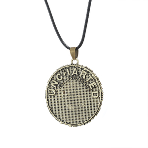 Ciondolo <span class=keywords><strong>Lost</strong></span> Legacy Uncharted Uncharted 4 Drake, Monete d'Oro Antiche, Collana Versatile e di Tendenza - Product Image 6
