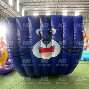 Airtight Design <b>Inflatable</b> 4 Seats PVC Material NBINFLATABLE Brand Pirate Ship Viking Air Seesaw Trending Toys Kids <b>Inflatable</b> W - Product Image 2