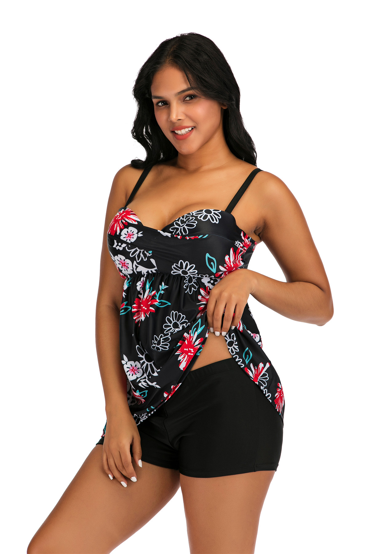 Elegant charming printed swimsuit. hot sale fashion two piece swimsuit