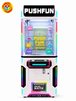 Machine à pousser les gages avec éclairage LED RGB pour centre de divertissement familial