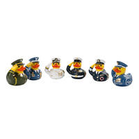 Nouvelles Figurines Créatives en Résine sur le Thème de l'Armée : Canards Assortis en Gros pour Figurines de Collection, Canards en Caoutchouc d'Halloween, Décoration de Bureau
