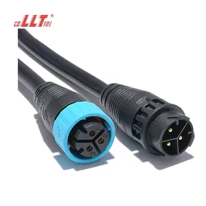 Llt M25 250V 35a 2 3 4 5 6 7 8 9 10 Pin Adapter Draad Connector Waterdichte Kabel Connector Voor Stroom